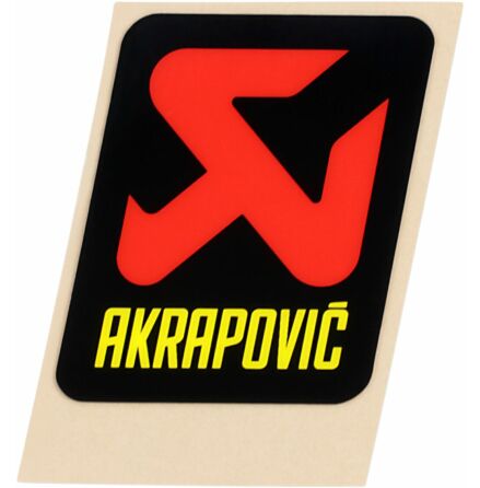 Sticker Akrapovic Vert 60