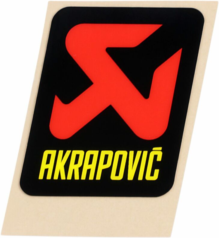 Sticker Akrapovic Vert 60