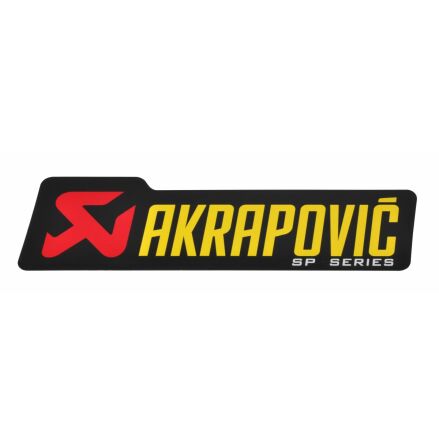 Sticker Akrapovic 180 Mm