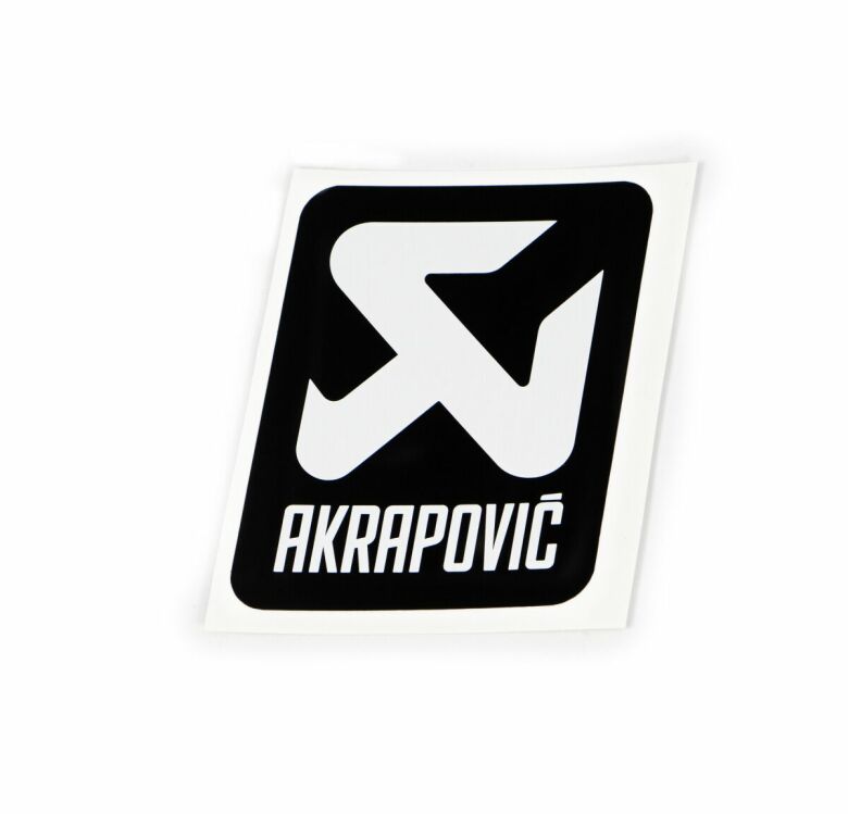 Sticker Akrapovic Vert 75