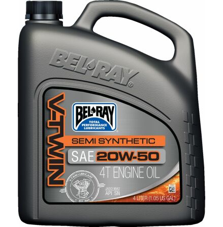 Oil Vtwin Semi 20W50 4L