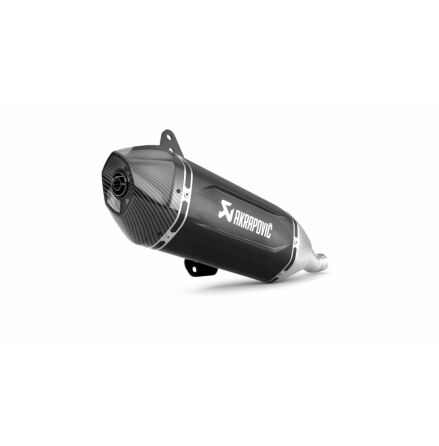 Slip-On Line Muffler Stainless Steel Carbon End Cap