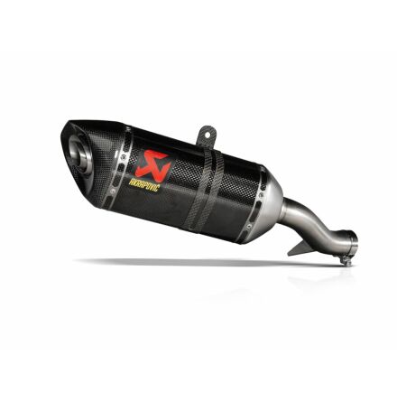 Slip-On Line Muffler Carbon &amp; Carbon End Cap