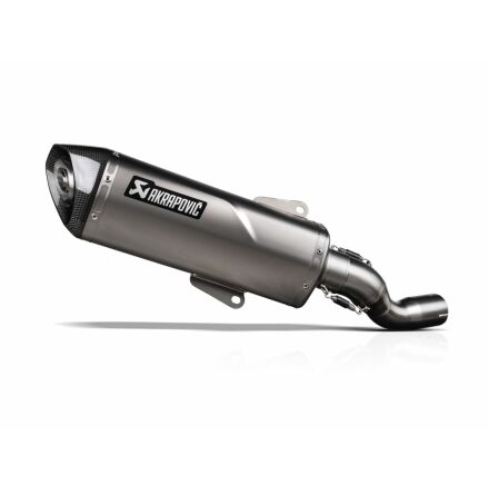 Slip-On Line Muffler Stainless Steel Carbon End Cap
