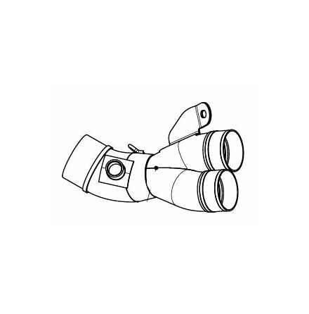 Link Pipe Collector Stainless Steel