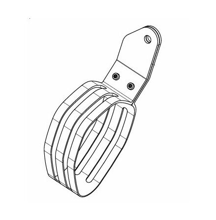 Clamp Muffler Carbon Tr32