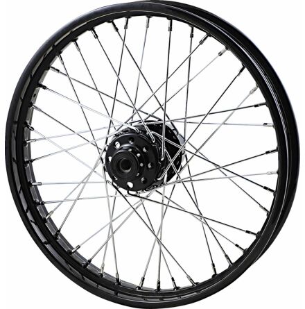 Wheel 19X2.5F Blk 00-3Fxd