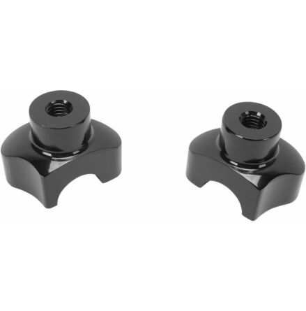 Risers Straight 1.7&quot; Blk