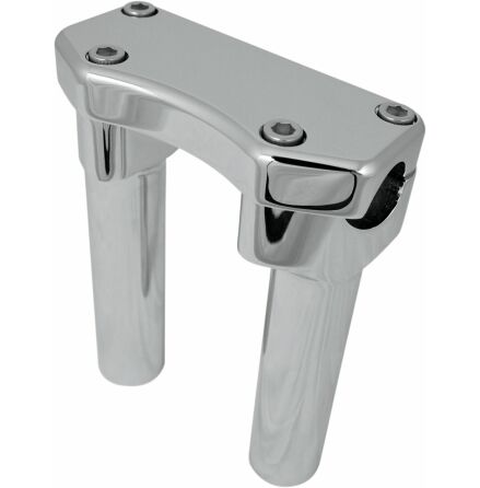 Riser Buff W/Clamp 6&quot; Chr