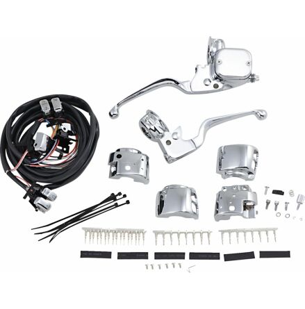 Handlebar Control Kit Hb 11/16Mc 96-13 Chrome