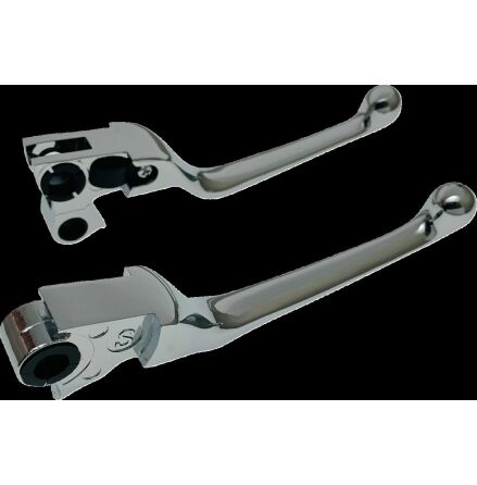 Lever Set Narrow Chrome 96-17 