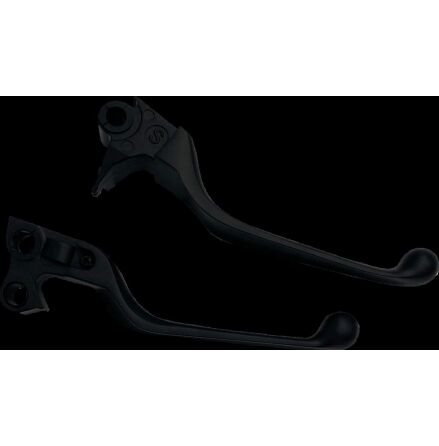 Lever Set Narrow Matte Black 9