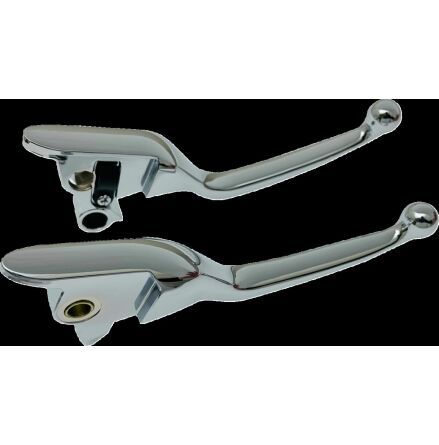 Lever Set Narrow Chrome 08-13 