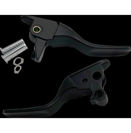 Lever Set Short Matte Black 08