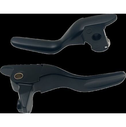 Lever Set Short Matte Black 14