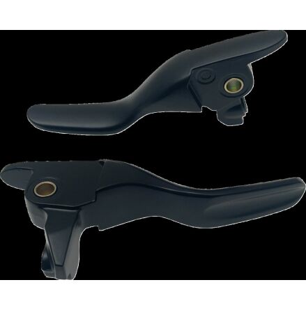 Lever Set Short Matte Black 17