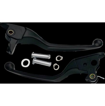 Lever Set Narrow Matte Black 2