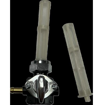 Petcock Vac Left Outlet Blk