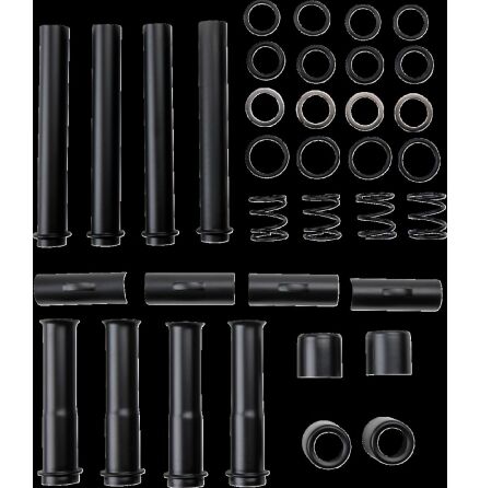 Tube Kit P.Rod M8 Blk.