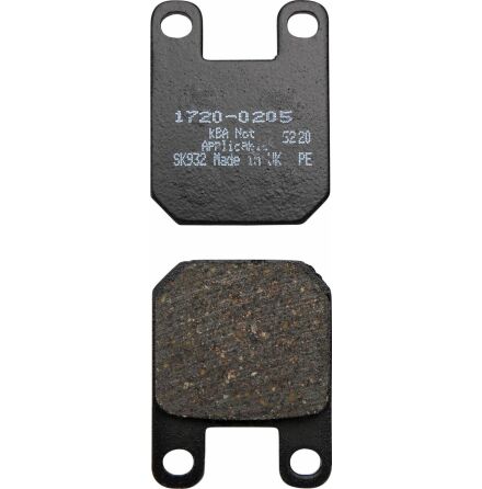 Brake Pad Organic Gma F-Caliper/ Pm 125X4/S/Sl