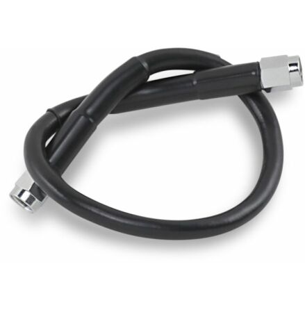 Universal Brake Line Black Vinyl Coated Stainless Steel Dot An-3 14"