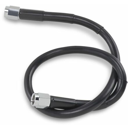 Universal Brake Line Black Vinyl Coated Stainless Steel Dot An-3 18"
