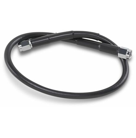 Universal Brake Line Black Vinyl Coated Stainless Steel Dot An-3 19"