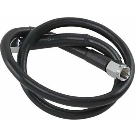 Universal Brake Line Black Vinyl Coated Stainless Steel Dot An-3 23&quot;
