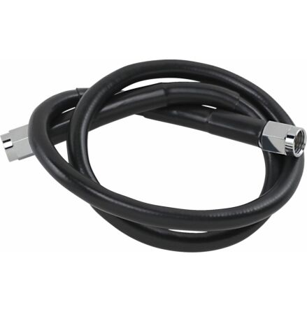 Universal Brake Line Black Vinyl Coated Stainless Steel Dot An-3 24&quot;