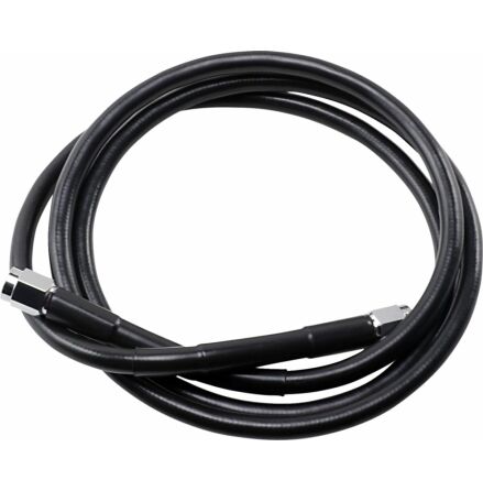 Universal Brake Line Black Vinyl Coated Stainless Steel Dot An-3 52&quot;