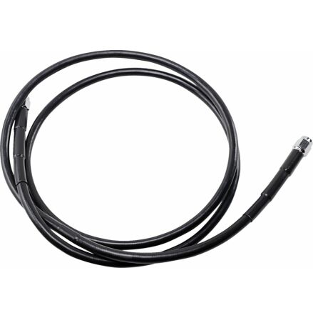 Universal Brake Line Black Vinyl Coated Stainless Steel Dot An-3 56&quot;