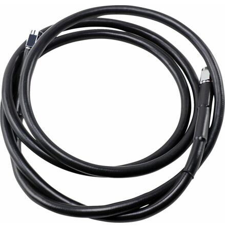 Universal Brake Line Black Vinyl Coated Stainless Steel Dot An-3 62&quot;