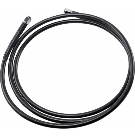 Universal Brake Line Black Vinyl Coated Stainless Steel Dot An-3 74&quot;