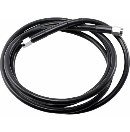 Universal Brake Line Black Vinyl Coated Stainless Steel Dot An-3 76&quot;