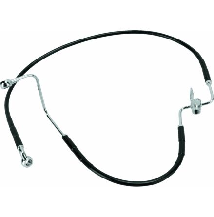 Rear Brake Line Black Vinyl Coated Stainless Steel