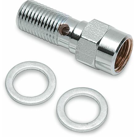 Banjo Bolt Adapter 3/8"-24 Chrome