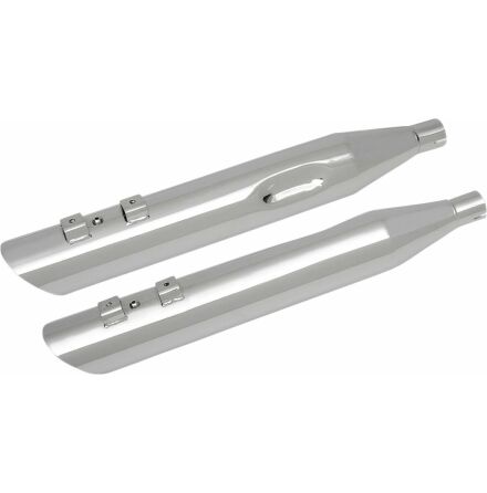Muffler 4&#39; Chr 95-16 Fl
