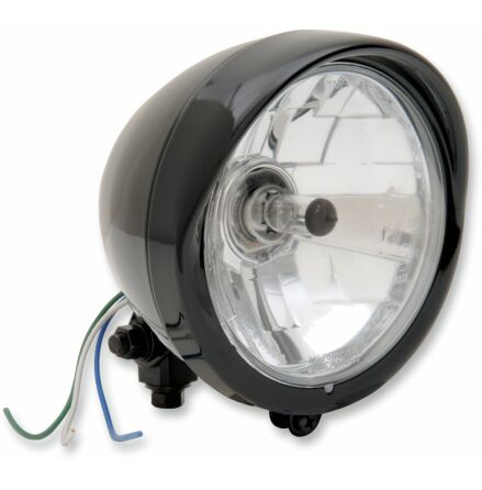 Headlight 5.75 Blk Clr