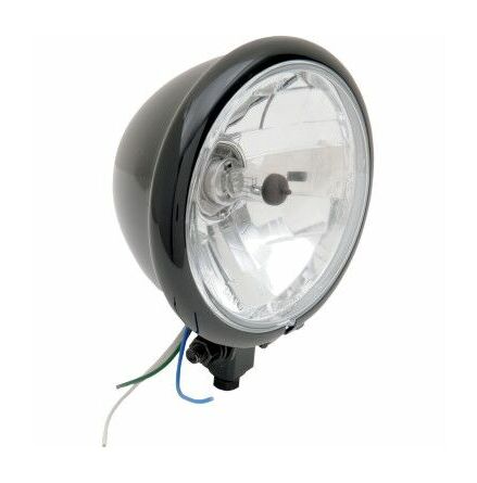 Headlight 5.75&quot; Sprgr Blk