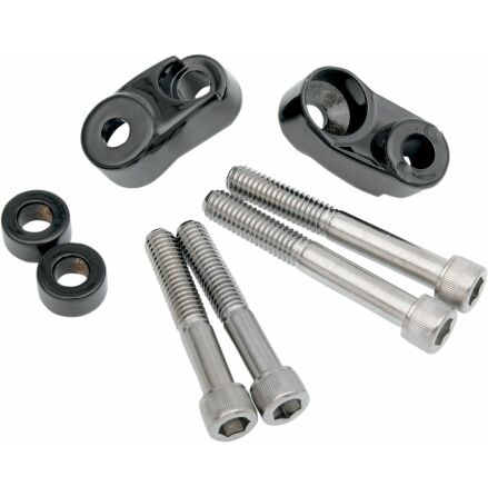 Short Turn Signal Mount T/S 39/49Mm Blk