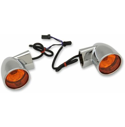 Turn Signal Bullet-Style Rear Chrome