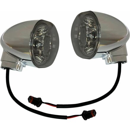 Light Rear Turn Signal Chrome 
