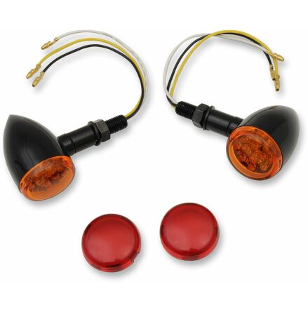 Light Led Mini Deuce Marker Light Kit Black/White