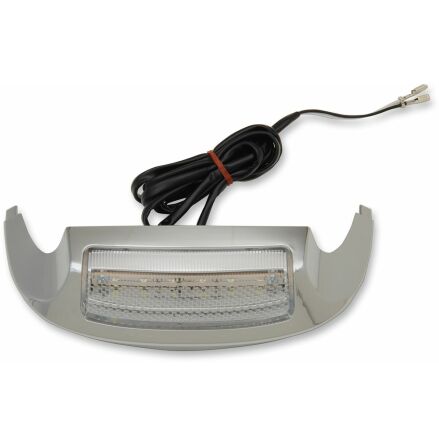 Light Led Front Fender Tip Light Chrome/Clear/White
