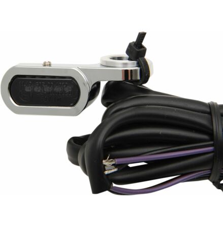 Lights Marker Handlebar Chrome/Smoke Led