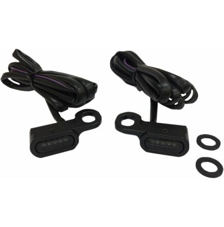 Lights Marker Handlebar Black/Smoke Led