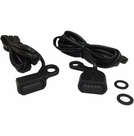 Lights Marker Handlebar Black/Smoke Led