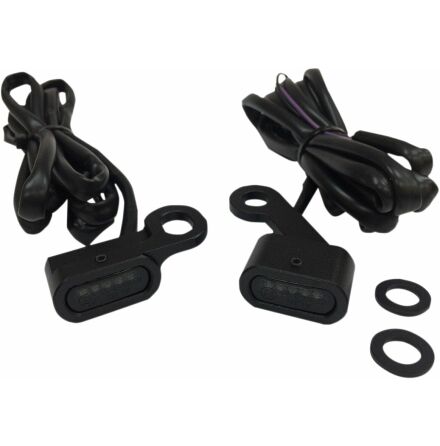 Lights Marker Handlebar Black/Smoke Led