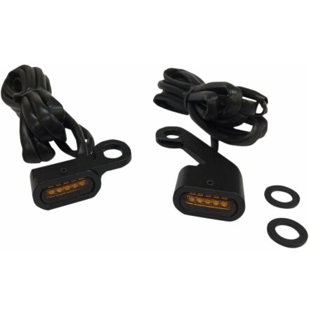 Lights Marker Handlebar Black/Amber Led