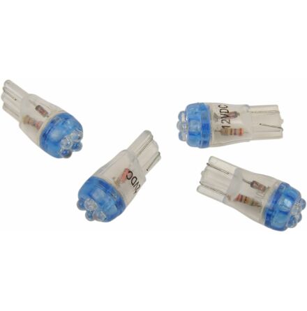 Mini Wedge Led Bulb Blue 12V
